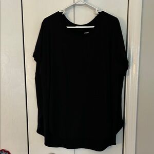 Sonoma Women's Classic Black Short Sleeve Tee